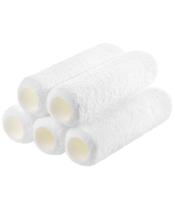 Capas de rolo de pintura Bates Choice 9", pacote com 5 unidades, microfibra branca Capas de rolo de pintura Bates Choice 9", pacote com 5 unidades, microfibra branca