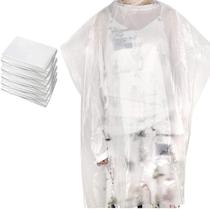 Capas de salão de cabeleireiro descartáveis Sportuli 100 unidades impermeáveis Capas de salão de cabeleireiro descartáveis Sportuli 100 unidades impermeáveis