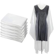Capas de salão descartáveis Salon Supply Co., pacote com 100, impermeáveis Capas de salão descartáveis Salon Supply Co., pacote com 100, impermeáveis