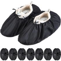 Capas de sapatos Frienda, 8 pares, impermeáveis, antiderrapantes, reutilizáveis, XL