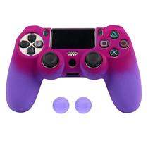 Capas de Silicone para Controle PS4 com Gatilhos Gradiente - Proteção para Joystick Capas de Silicone para Controle PS4 com Gatilhos Gradiente - Proteção para Joystick
