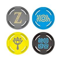 Capas De Silicone Para Joystick Analógico Para Controle Joy-Con Do Nintendo Switch, 4 Peças,