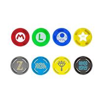 Capas De Silicone Para Joystick De PS4, PS5, 6 NS PRO, 8 Peças, Acessórios Para Controle Analógico