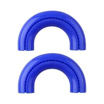 Capas De Silicone Vermelhas E Azuis Para Gancho De Reboque Ford F150 2004-2024 (2 Peças) - Capas De Silicone Vermelhas E Azuis Para Gancho De Reboque Ford F150 2004-2024 (2 Peças) -