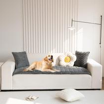 Capas de sofá para animais de estimação Gumfolk Non Slip Fuzzy para cães