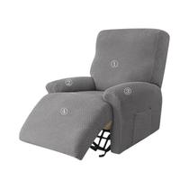 Capas De Sofá Recliner Em Jacquard Elástico Antiderrapante Para Sala De Estar