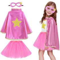 Capas de super-heróis para crianças Irolewin Rainbow Superhero Costume Capas de super-heróis para crianças Irolewin Rainbow Superhero Costume