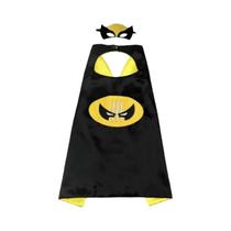 Capas de Super-heróis para Crianças - Traje de Halloween e Festa (3 a 12 anos)