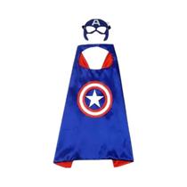 Capas de Super-heróis para Crianças - Traje de Halloween e Festa (3 a 12 anos)