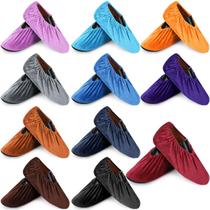 Capas de tecido para sapatos JageLy, 11 pares, antiderrapantes, laváveis