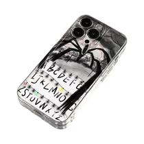 Capas De Telefone Com Letras A-Z Para iPhone 16 15 14 13 12 11 pro Max XR 8 7 plus Mini Capa