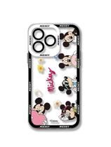 Capas de Telefone Mickey e Minnie Mouse para Redmi Note 12/11/10/9/8/7 Pro