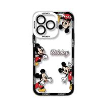 Capas de Telefone Mickey e Minnie Mouse para Redmi Note 12/11/10/9/8/7 Pro