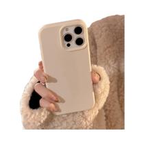 Capas De Telefone Minimalistas Em Marrom, Cinza, Creme E Branco Para iPhone 16 plus pro Max 15 14 13