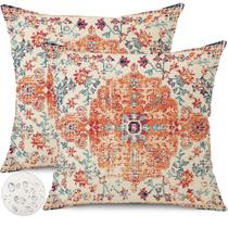 Capas de travesseiro Gujiahone Outdoor Waterproof 50x50cm, conjunto de 2