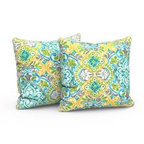 Capas de travesseiro LVTXIII para exterior/interior, 45x45cm, impermeáveis, pacote com 2