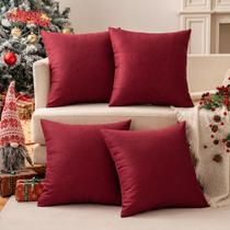 Capas de travesseiro MIULEE Decorativas de Natal Impermeáveis 45x45cm Capas de travesseiro MIULEE Decorativas de Natal Impermeáveis 45x45cm