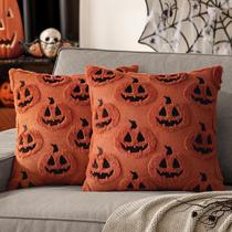 Capas de travesseiro MIULEE Fall Halloween Decor 50x50cm Pumpkin Capas de travesseiro MIULEE Fall Halloween Decor 50x50cm Pumpkin