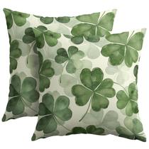 Capas de travesseiro Roverantic St Patricks Day 40x40cm Conjunto de 2