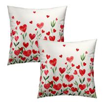 Capas de travesseiro Sweetshow Valentine's Day Love Heart 50x50cm Capas de travesseiro Sweetshow Valentine's Day Love Heart 50x50cm