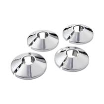 Capas De Tubo De Radiador Tipo Snap Redondas De 15mm 4PCS Plástico Decorativo Para Válvula