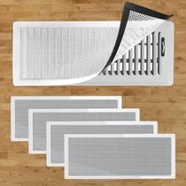 Capas de ventilação magnéticas Xiesaip White 5,5x12 cm - pacote com 4