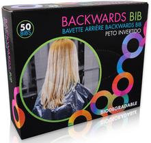 Capas descartáveis FRAMAR Backwards Bib Salon 50 babadores