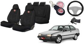 Capas Design Premium Tempra 1990-1999 + Capa Volante + Chaveiro - Kit