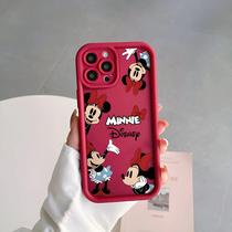 Capas Disney Mickey e Minnie Mouse para Samsung A03, A04s, A05s, A10s, A11, A12, A20s, A21s, A13 e A14