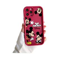 Capas Disney Mickey e Minnie Mouse para Samsung A03, A04s, A05s, A10s, A11, A12, A20s, A21s, A13 e A14