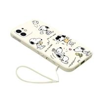 Capas Engraçadas de Desenhos Animados Snoopy para Samsung A54, A34, A73, A53, A33, A23, A14, A13, A72 e A52