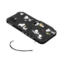 Capas Engraçadas de Desenhos Animados Snoopy para Samsung A54, A34, A73, A53, A33, A23, A14, A13, A72 e A52