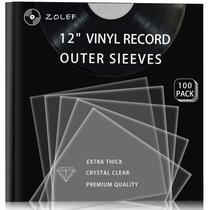 Capas externas para discos de vinil (pacote ZOLEF 100 para 12 polegadas)