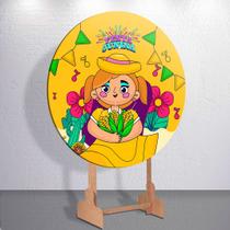 Capas Festa Junina Arraial Julina Painel Redondo Sublimada Tamanhos Diversos Grande e Mini Trio Cili Capas Festa Junina Arraial Julina Painel Redondo Sublimada Tamanhos Diversos Grande e Mini Trio Cili