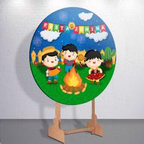 Capas Festa Junina Arraial Julina Painel Redondo Sublimada Tamanhos Diversos Grande e Mini Trio Cili Capas Festa Junina Arraial Julina Painel Redondo Sublimada Tamanhos Diversos Grande e Mini Trio Cili