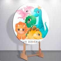 Capas Festa Menino Dino Painel Redondo Grande ou Mini Estampa Colorida Capas Festa Menino Dino Painel Redondo Grande ou Mini Estampa Colorida