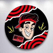 Capas Festa Tema Youtuber Enal Painel Redondo Grande ou Mini Estampa Qualidade Infantil Enaldinho