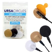 Capas flexíveis URSA Soft Circles para microfones Lavalier MultiPack