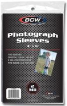 Capas fotográficas BCW 4x6 de qualidade arquivística premium