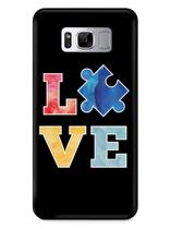 Capas inspiradas em capa de telefone compatíveis com Galaxy S8 Plus Love