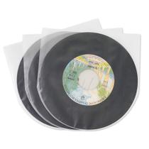 Capas internas para discos de vinil 7" 100 unidades antieletrostáticas