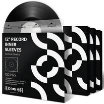 Capas Internas para Discos de Vinil Hudson Hi-Fi - Pacote com 100 Unidades