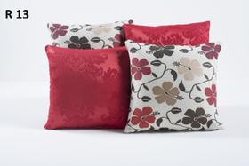 Capas Jacquard para Almofada Kit 4 Peças 13 Capas Jacquard para Almofada Kit 4 Peças 13