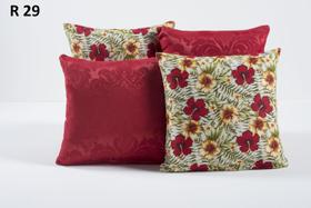 Capas Jacquard para Almofada Kit 4 Peças 29 Capas Jacquard para Almofada Kit 4 Peças 29