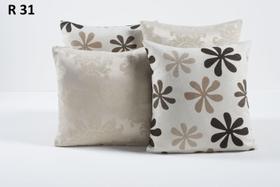 Capas Jacquard para Almofada Kit 4 Peças 31 Capas Jacquard para Almofada Kit 4 Peças 31