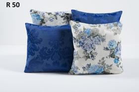 Capas Jacquard para Almofada Kit 4 Peças 50 Capas Jacquard para Almofada Kit 4 Peças 50