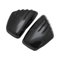 Capas Laterais De Bateria Para Motocicleta Yamaha Virago XV 700 750 1000 1100 Com Design De Listras