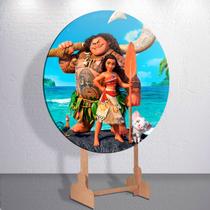 Capas p/ Painel Sem Estrutura Redondo Baby Princesa Dos Mares Sublimada de Festa Tamanho Grande ou M Capas p/ Painel Sem Estrutura Redondo Baby Princesa Dos Mares Sublimada de Festa Tamanho Grande ou M