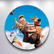 Capas Painel Infantil Redondas Sublimadas Festa Tema Up Casa Com Balões Alta Aventura Tamanhos Diver