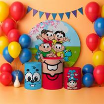 Capas Painel Redondo Cilindros Decoração Turminha Mônica Gibi Capas Painel Redondo Cilindros Decoração Turminha Mônica Gibi